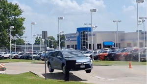 Car Launches into Air in Shocking Viral Video